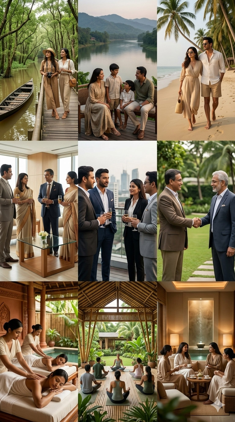 Resort Lifestyle Collage
