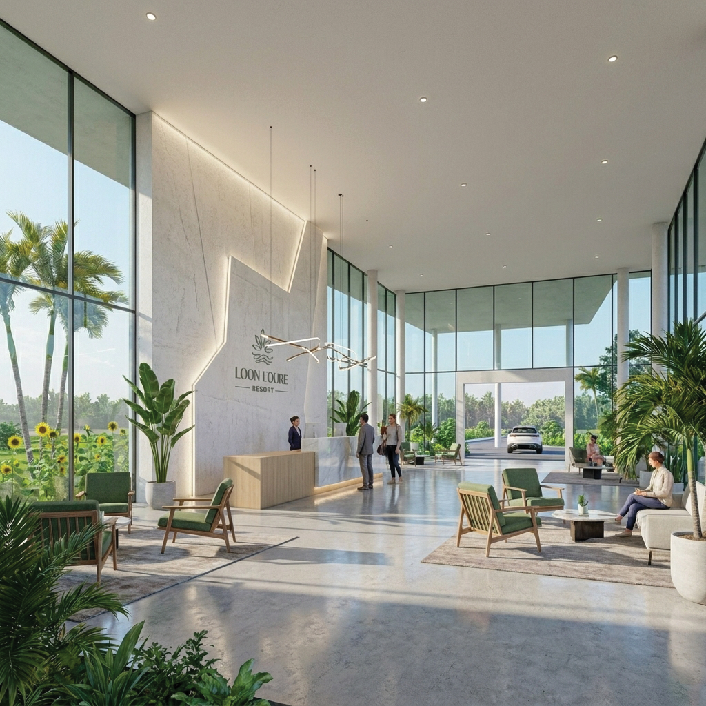River Side Resort Executive Reception Lobby